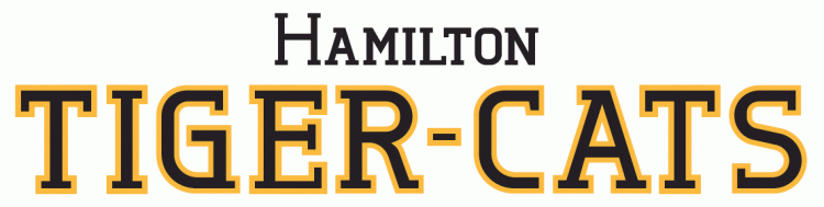 hamilton tiger-cats 2010-pres wordmark logo v4 iron on transfers for clothing